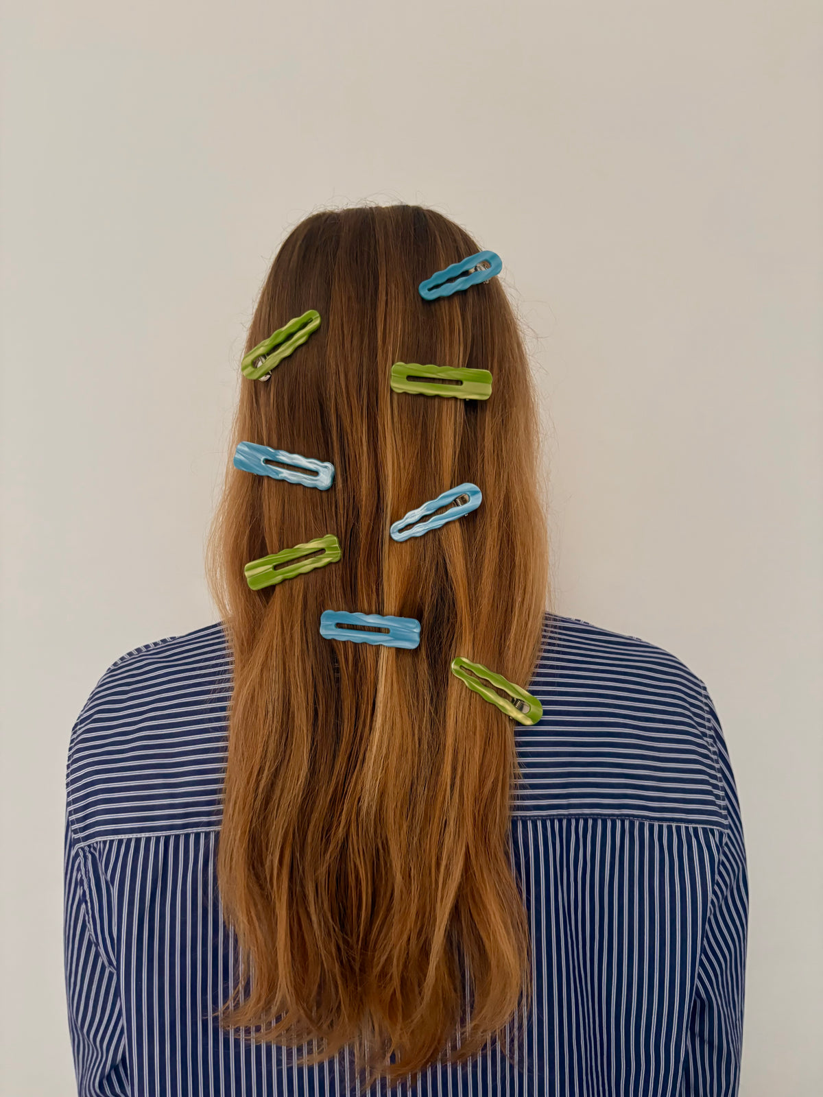 XXL HAIR CLIP - GREEN