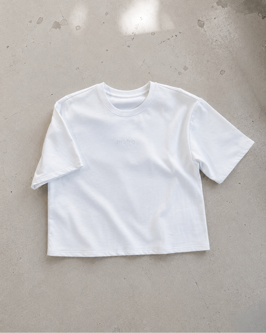 metro TEE - WHITE