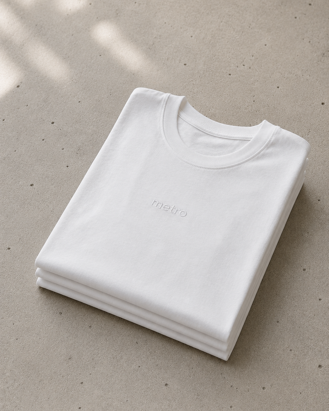 metro TEE - WHITE