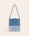 BEADED BAG / BLUE