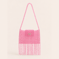 BEADED BAG / PINK
