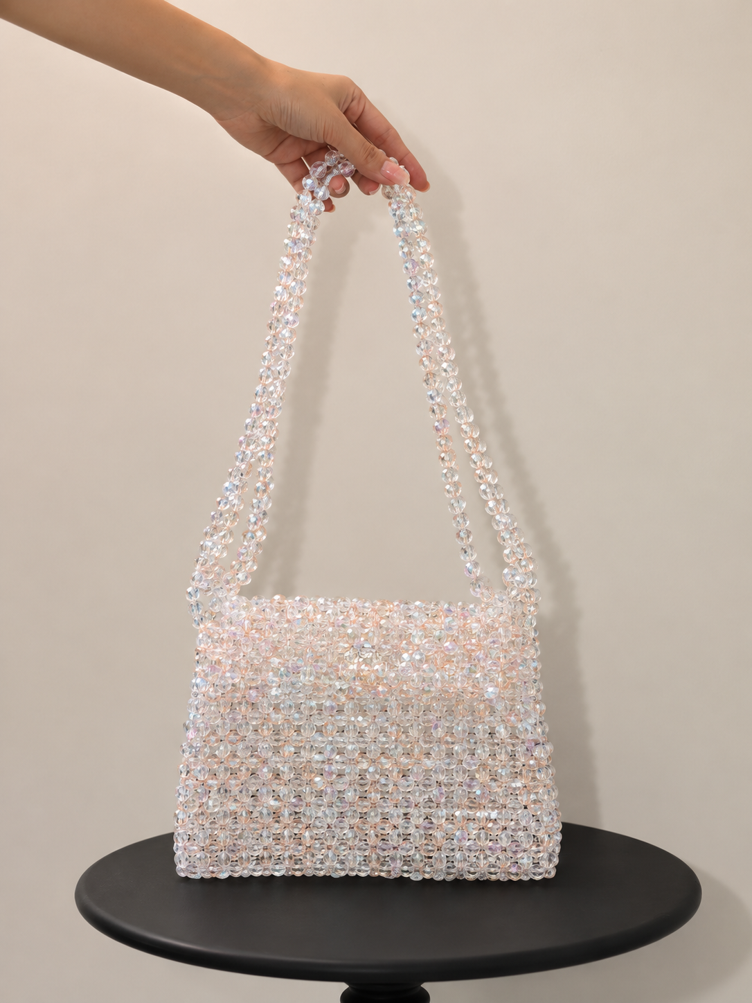 BEADED BAG / 2IN1 NUDES