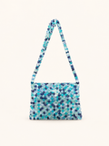 BEADED BAG / MIX BLUE