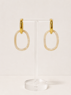3IN1 EARRINGS - CREAM