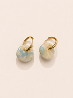 DROP EARRINGS - LIGHT BLUE