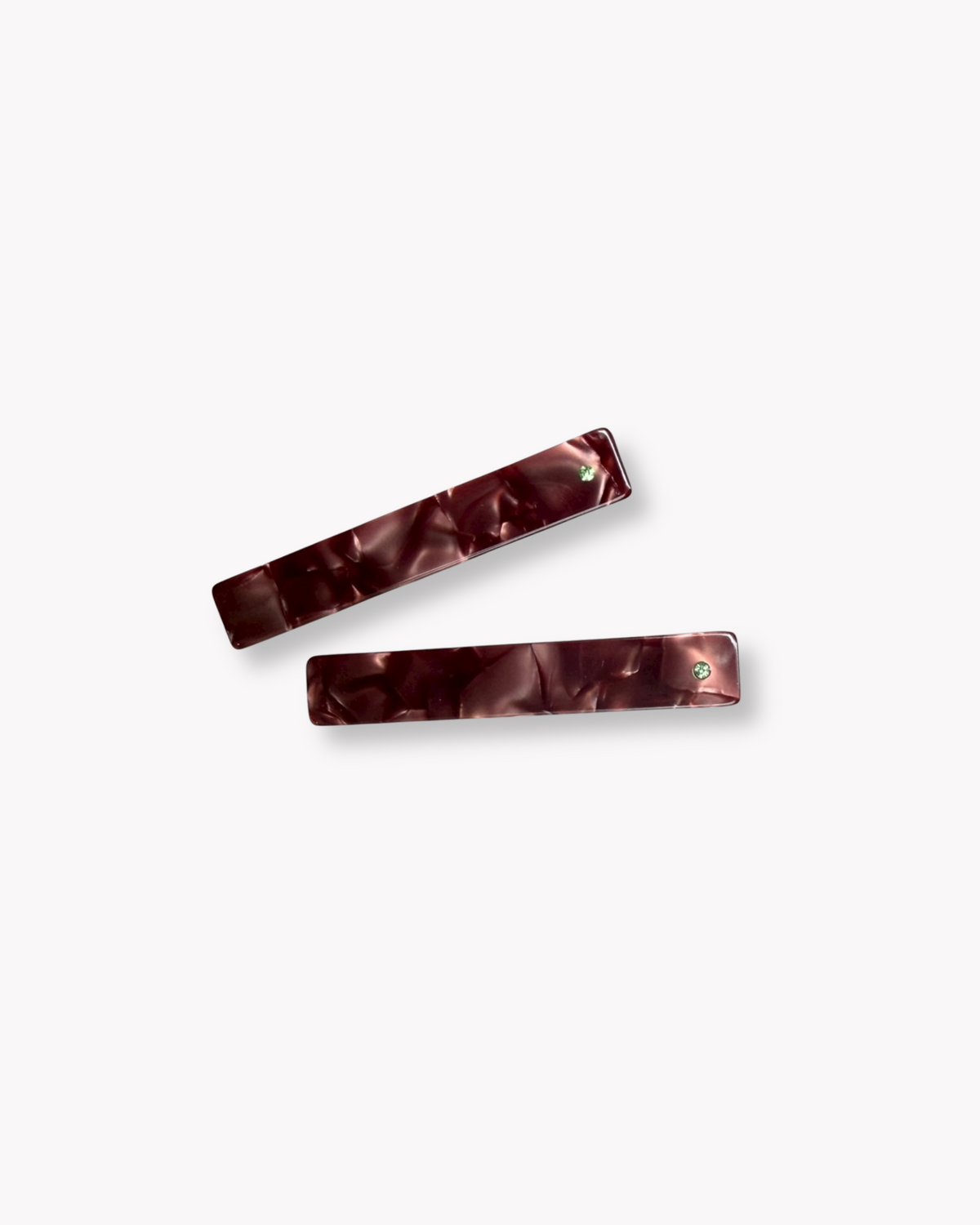BRILLI BRILLI HAIR CLIP - MERLOT