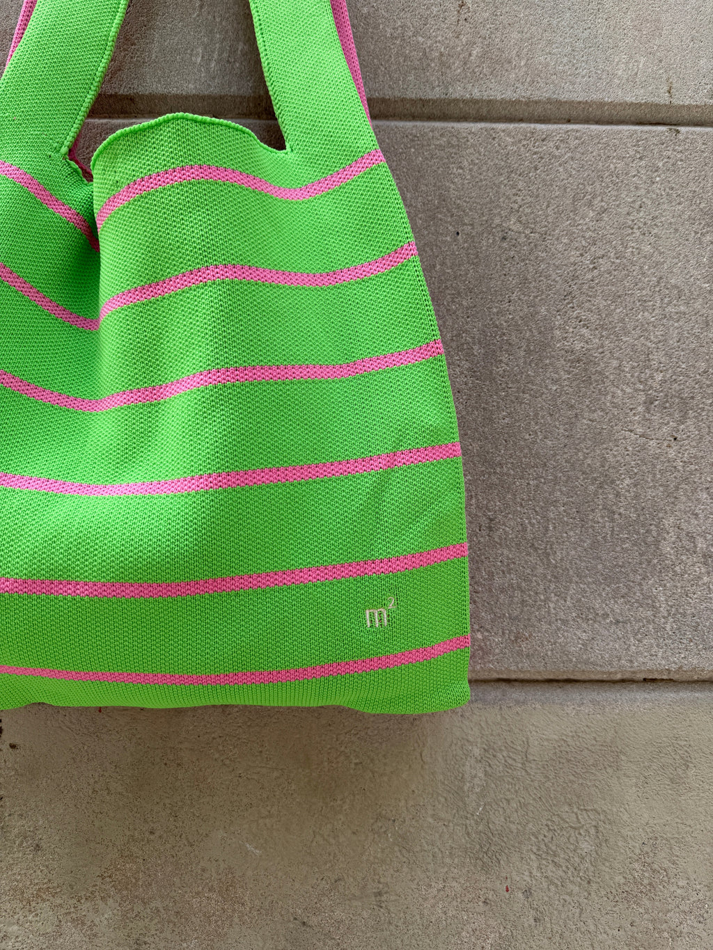 2IN1 SHOULDER BAG - PINK&GREEN