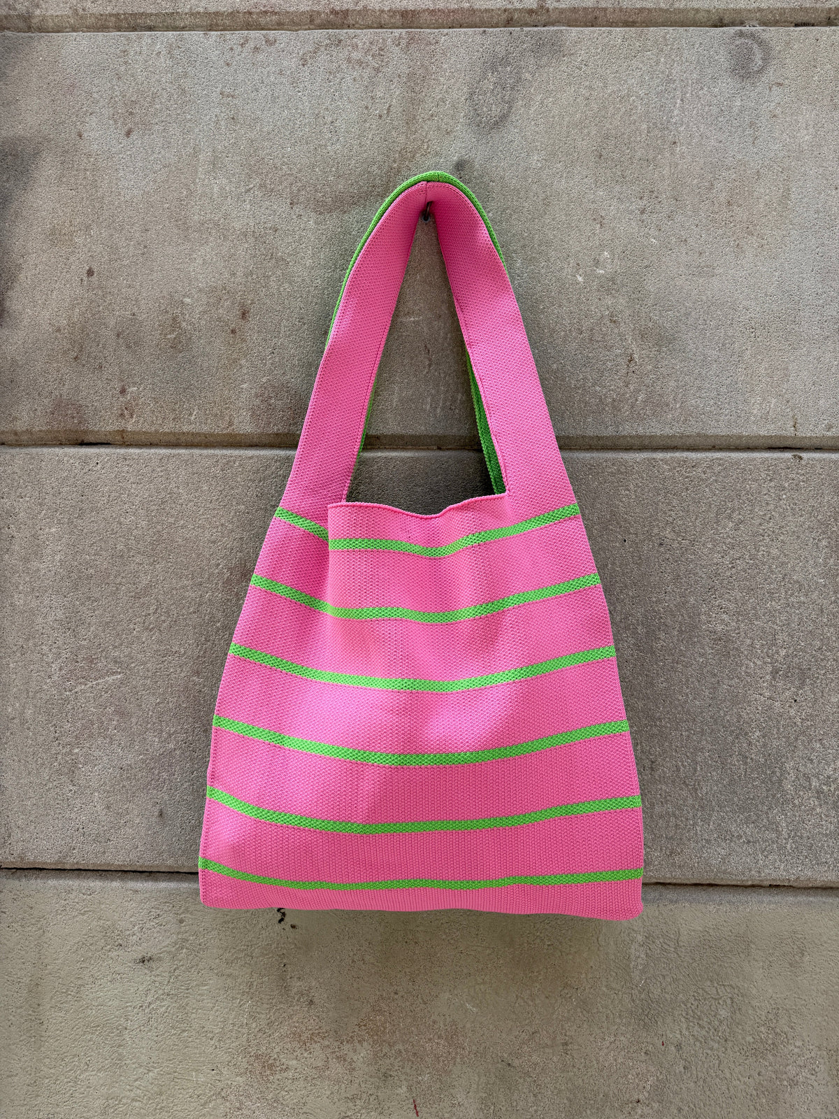 2IN1 SHOULDER BAG - PINK&GREEN