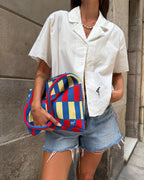 CHECKERED SHOULDER BAG - PRIMARY