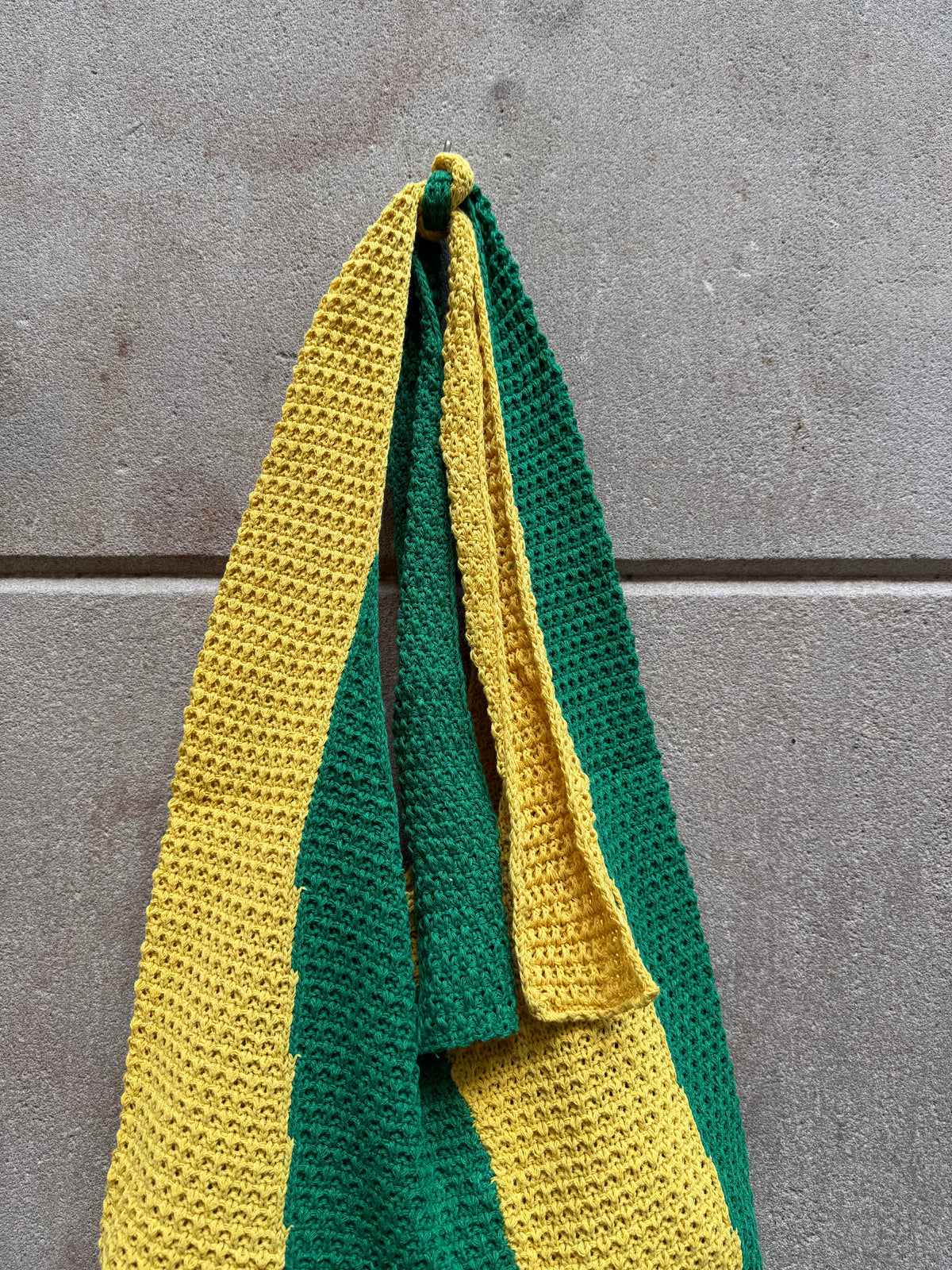KNOT SHOULDER BAG - YELLOW&GREEN
