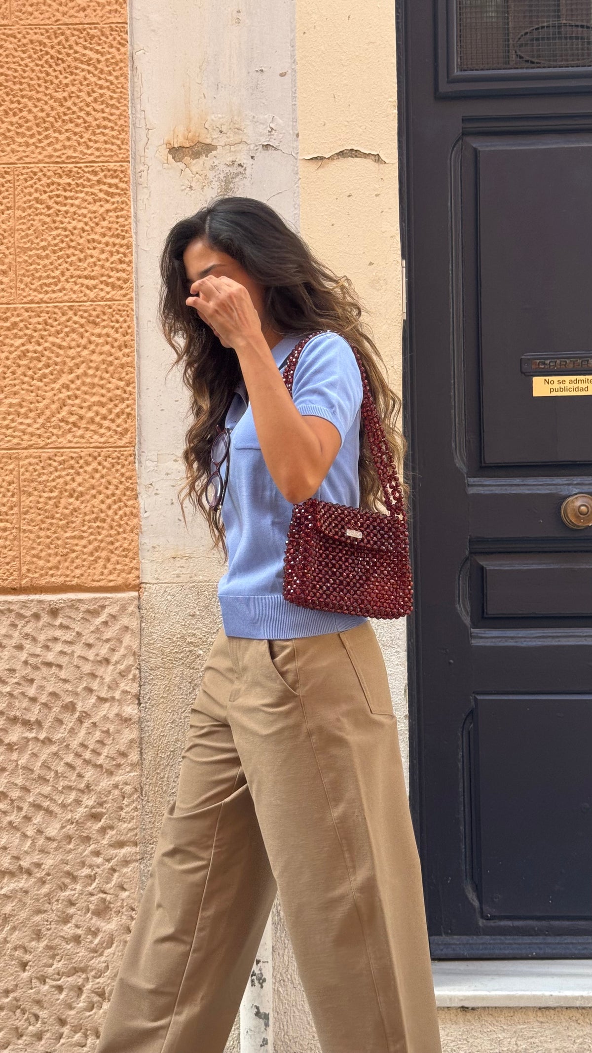 BEADED BAG / 2IN1 WINE