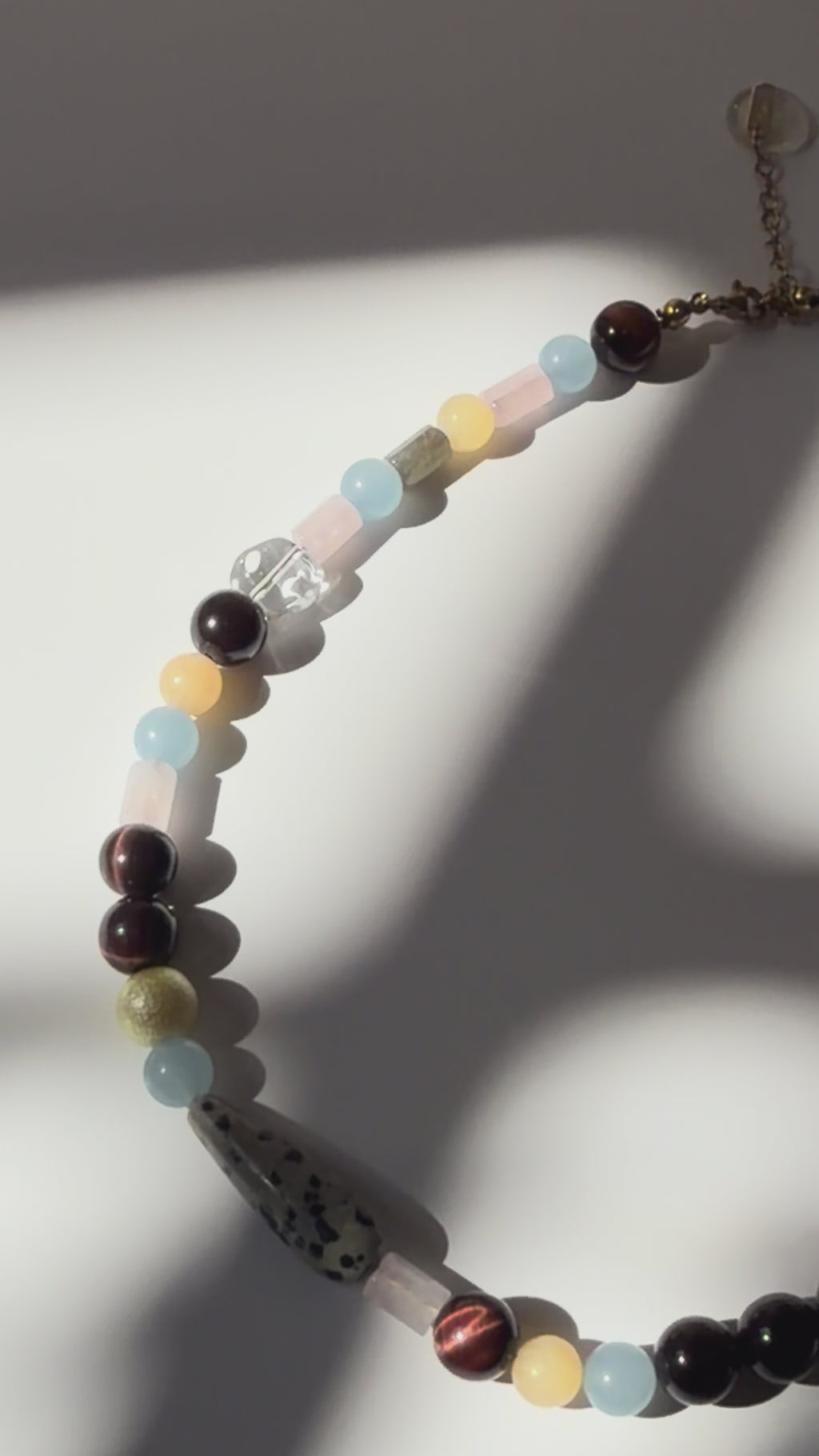 NATURAL STONES NECKLACE - AURORA